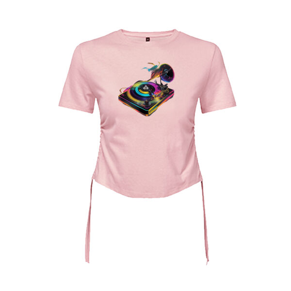 Retro Style Record Player T Shirt Thumbnail